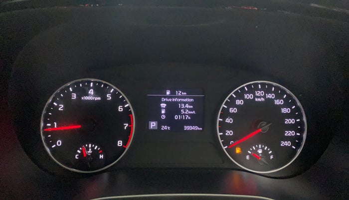 2021 KIA SELTOS HTX IVT 1.5 PETROL, Petrol, Automatic, 39,349 km, Odometer Image