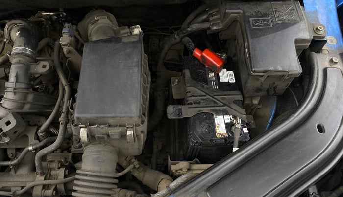 2022 Renault Kiger RXT (O) AMT DUAL TONE, Petrol, Automatic, 55,801 km, Engine View - Left