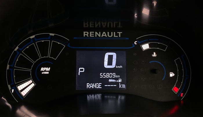 2022 Renault Kiger RXT (O) AMT DUAL TONE, Petrol, Automatic, 55,801 km, Odometer Image