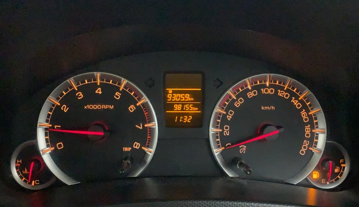 2013 Maruti Swift Dzire VXI, Petrol, Manual, 98,155 km, Odometer Image