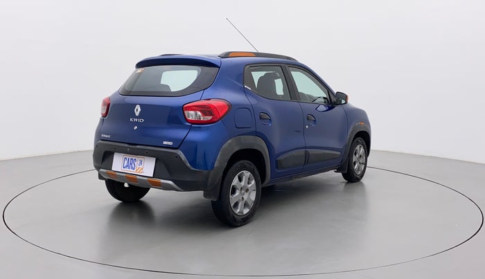 2017 Renault Kwid CLIMBER 1.0 AMT, Petrol, Automatic, 27,817 km, Right Back Diagonal