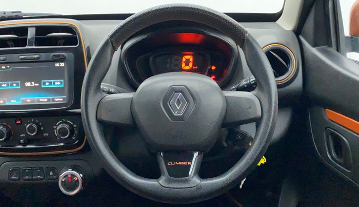 2017 Renault Kwid CLIMBER 1.0 AMT, Petrol, Automatic, 27,817 km, Steering Wheel Close Up