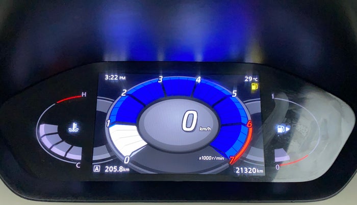 2020 Nissan MAGNITE XV TURBO DUAL TONE, Petrol, Manual, 21,393 km, Odometer Image
