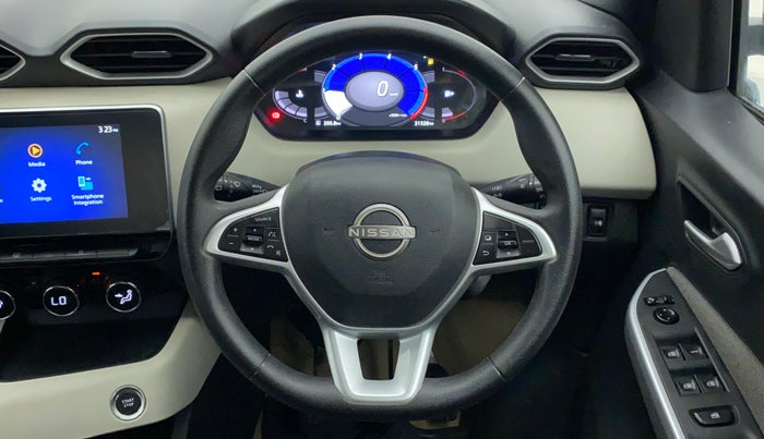 2020 Nissan MAGNITE XV TURBO DUAL TONE, Petrol, Manual, 21,393 km, Steering Wheel Close Up