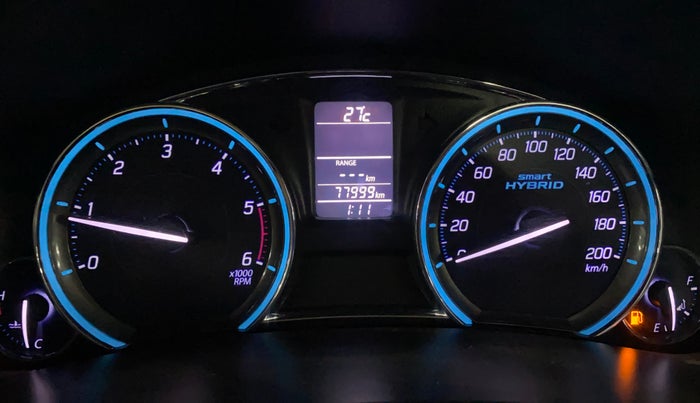 2017 Maruti Ciaz ALPHA DIESEL 1.3, Diesel, Manual, 77,993 km, Odometer Image