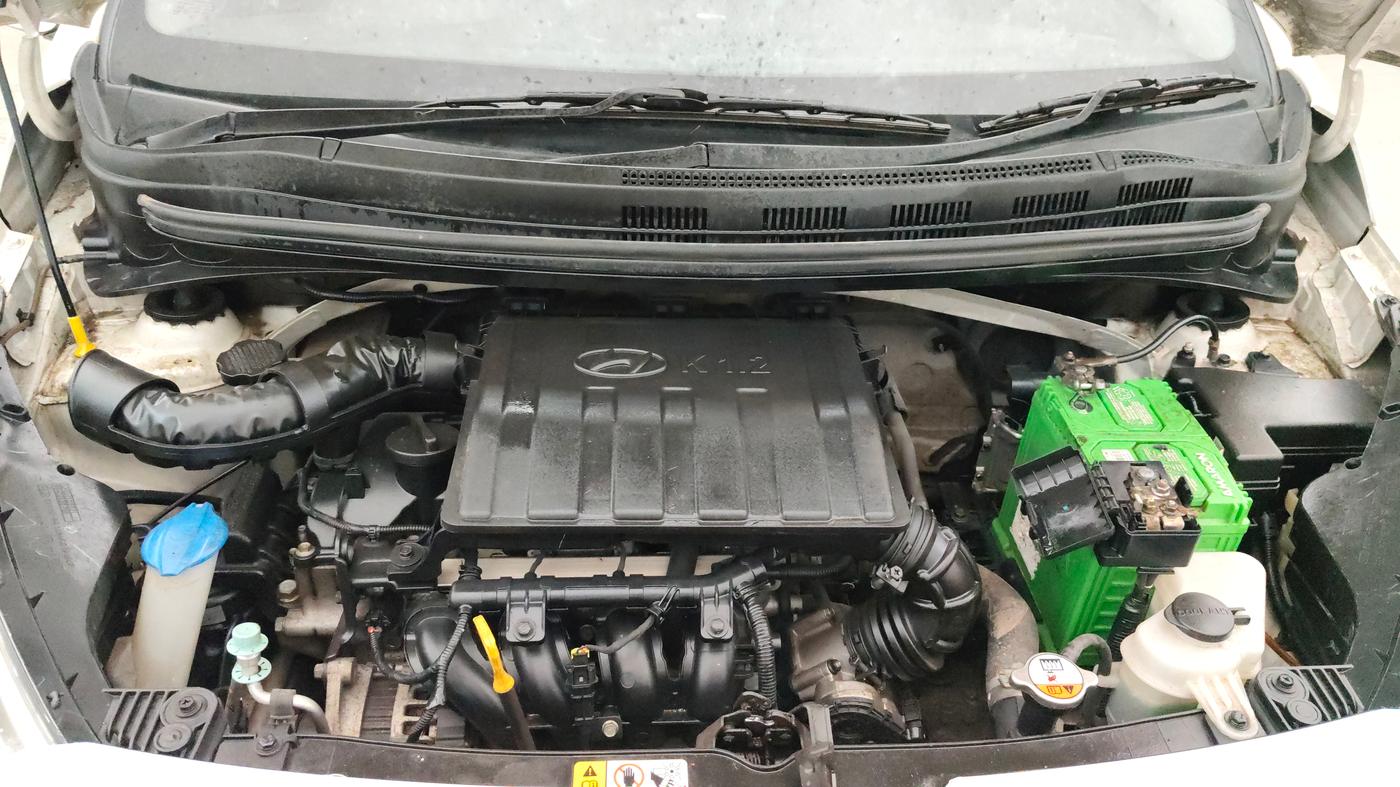 2016 Hyundai Grand i10 MAGNA 1.2 KAPPA VTVT, Petrol, Manual, 30,792 km, Engine View