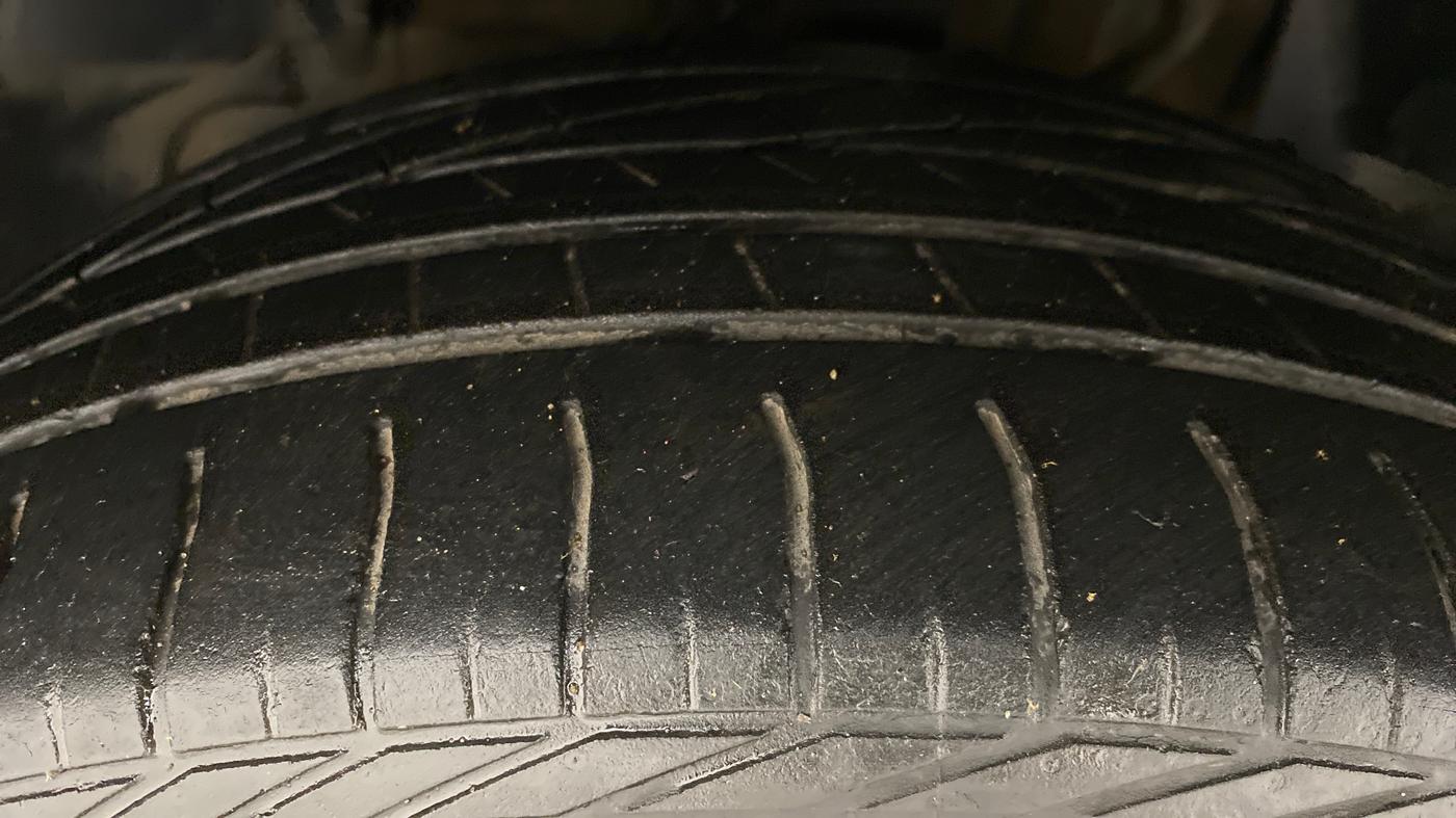 2019 Tata NEXON XZA+ 1.5, Diesel, Automatic, 50,142 km, Left Front Tyre Tread