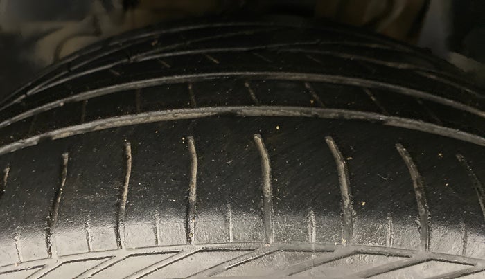2019 Tata NEXON XZA+ 1.5, Diesel, Automatic, 50,142 km, Left Front Tyre Tread