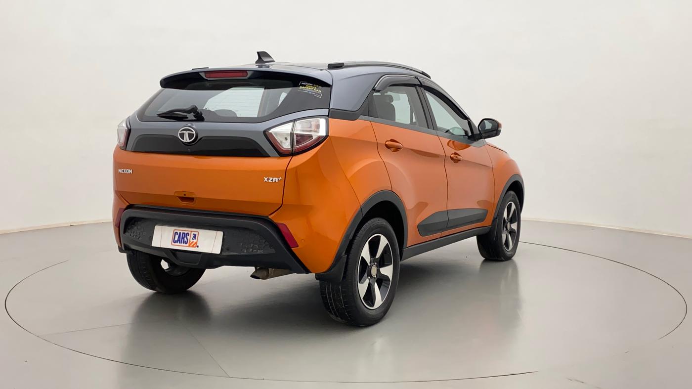 2019 Tata NEXON XZA+ 1.5, Diesel, Automatic, 50,142 km, Right Back Diagonal