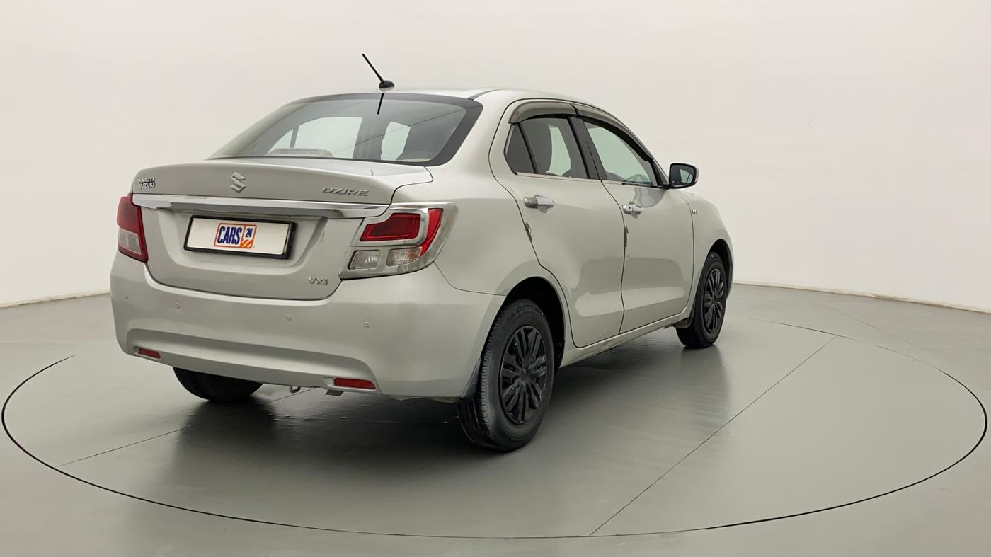 2018 Maruti Dzire VXI AMT, Petrol, Automatic, 73,705 km, Right Back Diagonal