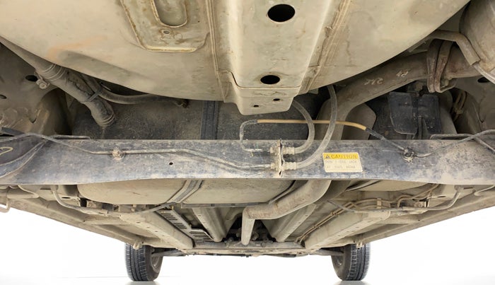 2014 Maruti Ritz VDI, Diesel, Manual, 55,057 km, Rear Underbody