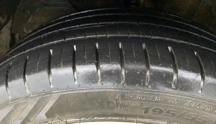 2021 Maruti Baleno ZETA CVT PETROL 1.2, Petrol, Automatic, 13,090 km, Left Front Tyre Tread