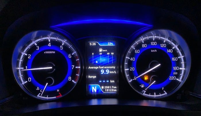 2021 Maruti Baleno ZETA CVT PETROL 1.2, Petrol, Automatic, 13,090 km, Odometer Image