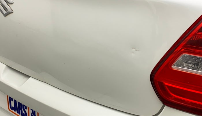2018 Maruti Swift LXI, Petrol, Manual, 58,791 km, Dicky (Boot door) - Slightly dented