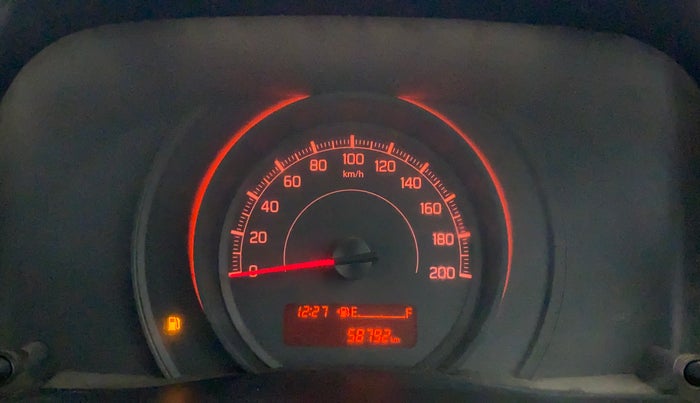 2018 Maruti Swift LXI, Petrol, Manual, 58,791 km, Odometer Image