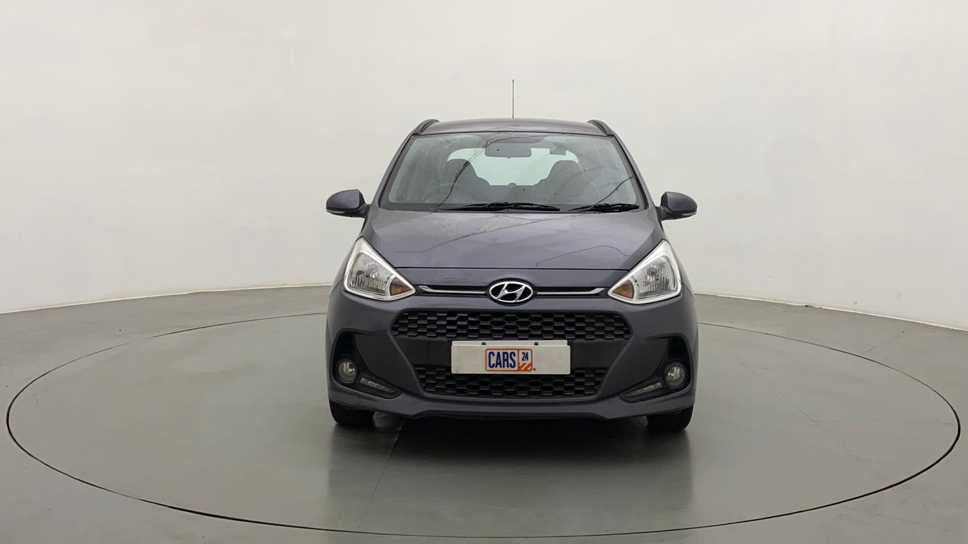 2017 Hyundai Grand i10 SPORTZ (O) AT 1.2 KAPPA VTVT, Petrol, Automatic, 13,546 km, Front