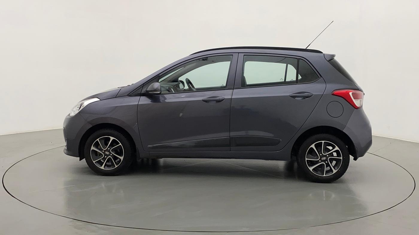2017 Hyundai Grand i10 SPORTZ (O) AT 1.2 KAPPA VTVT, Petrol, Automatic, 13,546 km, Left Side