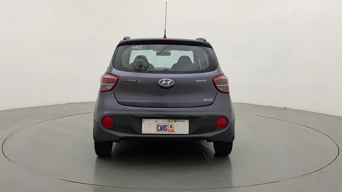 2017 Hyundai Grand i10 SPORTZ (O) AT 1.2 KAPPA VTVT, Petrol, Automatic, 13,546 km, Back/Rear