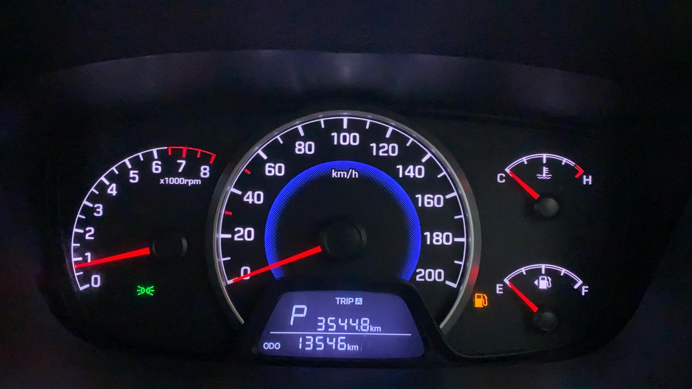 2017 Hyundai Grand i10 SPORTZ (O) AT 1.2 KAPPA VTVT, Petrol, Automatic, 13,546 km, Odometer Image
