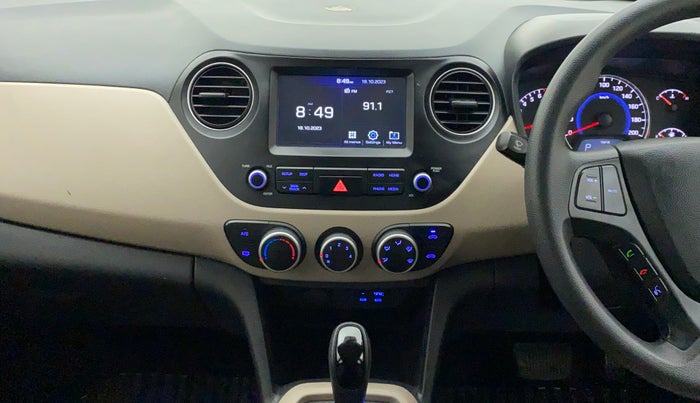 2017 Hyundai Grand i10 SPORTZ (O) AT 1.2 KAPPA VTVT, Petrol, Automatic, 13,546 km, Air Conditioner