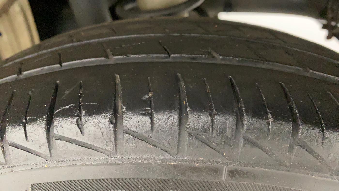 2020 Maruti Alto VXI, Petrol, Manual, 48,047 km, Left Rear Tyre Tread