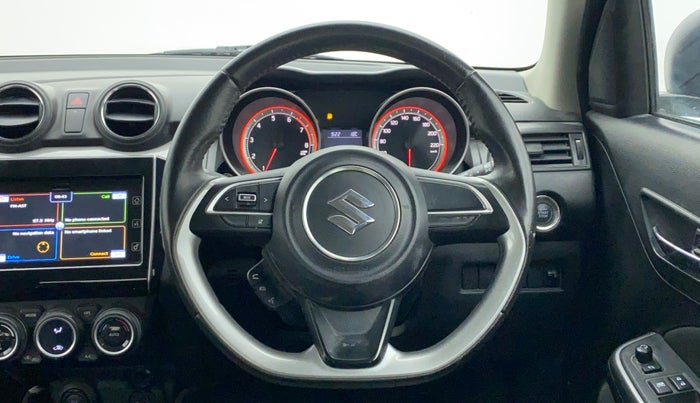 2018 Maruti Swift ZXI PLUS AMT, Petrol, Automatic, 23,985 km, Steering Wheel Close Up