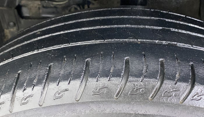 2018 Maruti Vitara Brezza ZDI PLUS AMT, Diesel, Automatic, 66,619 km, Left Front Tyre Tread