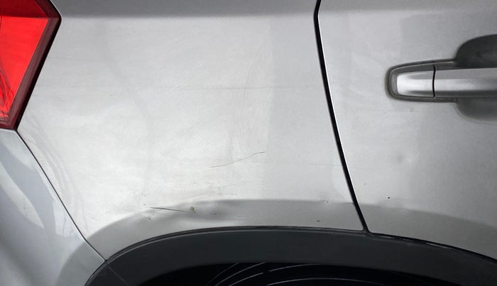 2018 Maruti Vitara Brezza ZDI PLUS AMT, Diesel, Automatic, 66,619 km, Right quarter panel - Slightly dented