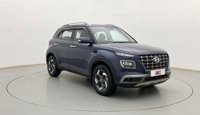 2021 Hyundai VENUE SX 1.0 (O) TURBO IMT, Petrol, Manual, 37,490 km, Right Front Diagonal