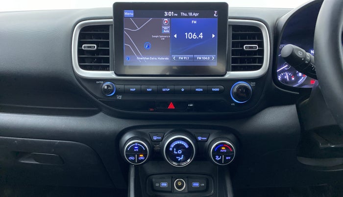 2021 Hyundai VENUE SX 1.0 (O) TURBO IMT, Petrol, Manual, 37,490 km, Air Conditioner