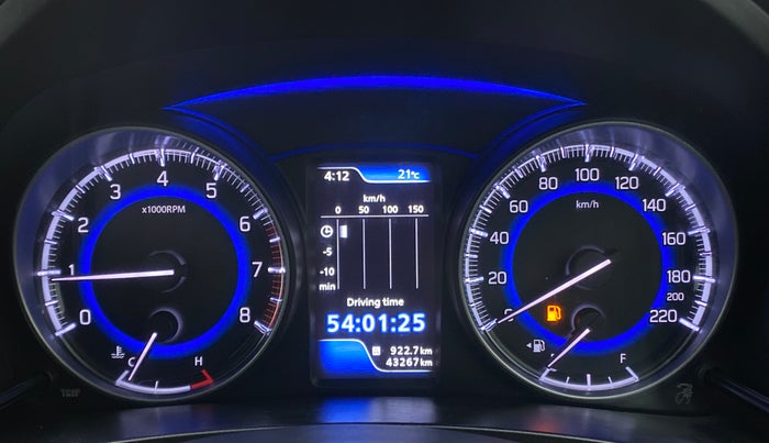 2017 Maruti Baleno RS 1.0 PETROL, Petrol, Manual, 43,330 km, Odometer Image