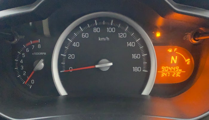 2015 Maruti Celerio ZXI AMT, Petrol, Automatic, 90,405 km, Odometer Image