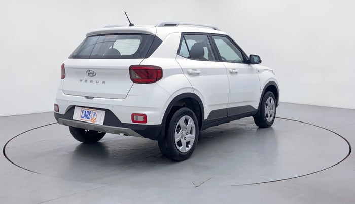 2019 Hyundai VENUE S MT 1.2 KAPPA, Petrol, Manual, 11,220 km, Right Back Diagonal (45- Degree) View
