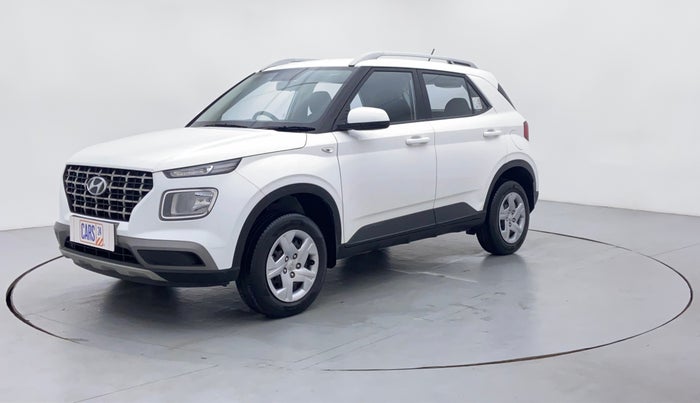 2019 Hyundai VENUE S MT 1.2 KAPPA, Petrol, Manual, 11,220 km, Left Front Diagonal (45- Degree) View