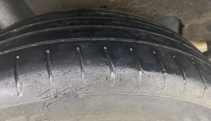 2019 Maruti Baleno ALPHA CVT PETROL 1.2, Petrol, Automatic, 63,898 km, Right Rear Tyre Tread