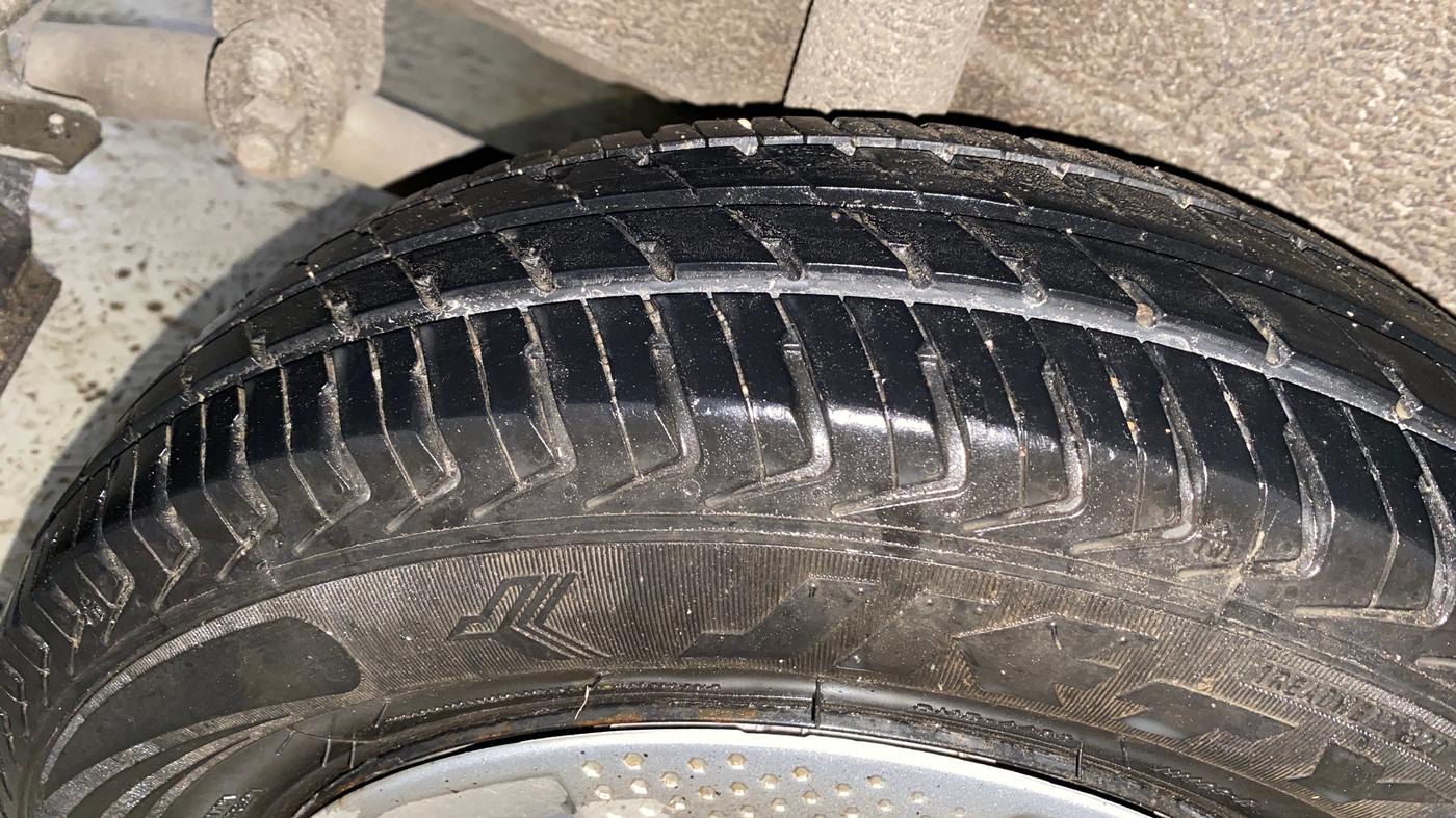 2024 Maruti Alto K10 VXI, Petrol, Manual, 19,351 km, Right Rear Tyre Tread