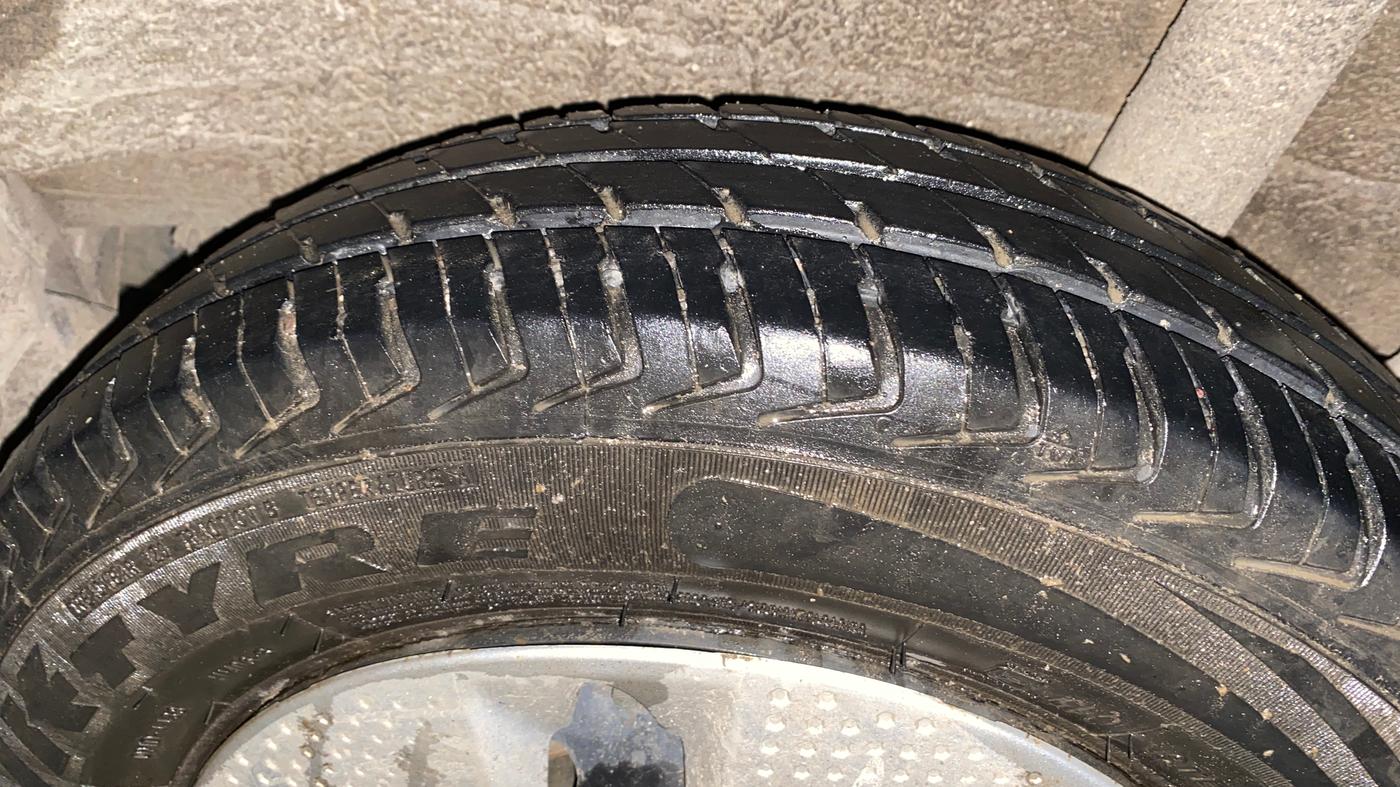 2024 Maruti Alto K10 VXI, Petrol, Manual, 19,351 km, Left Rear Tyre Tread