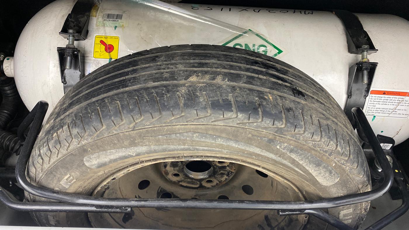 2022 Maruti New Wagon-R LXI CNG (O) 1.0, CNG, Manual, 48,919 km, Spare Tyre