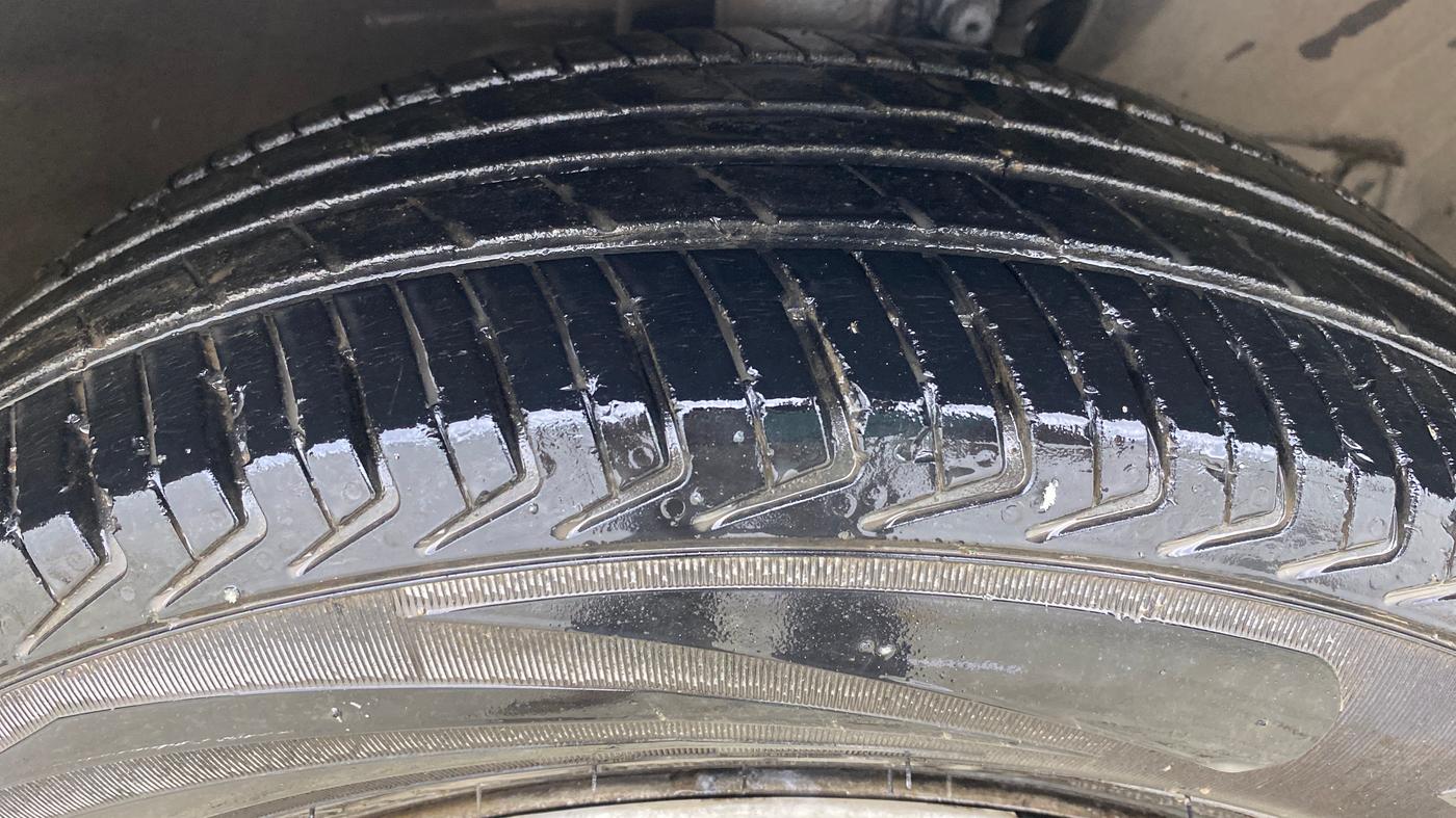 2022 Maruti New Wagon-R LXI CNG (O) 1.0, CNG, Manual, 48,919 km, Right Front Tyre Tread