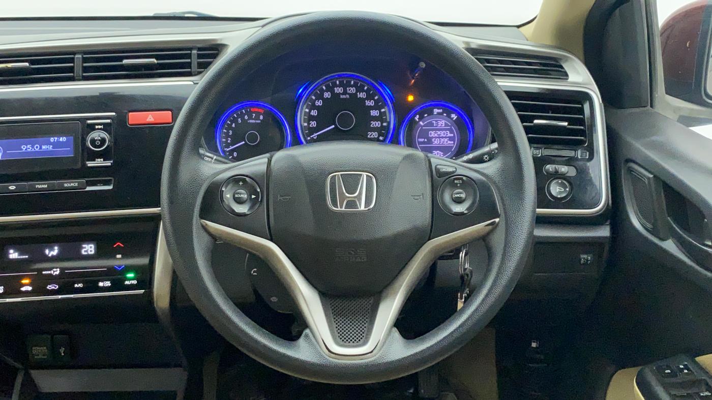 2014 Honda City SV MT PETROL, Petrol, Manual, 63,200 km, Steering Wheel Close Up