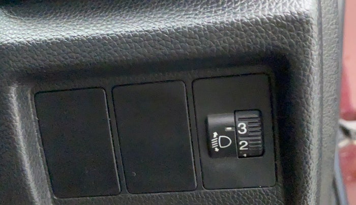 2014 Honda City SV MT PETROL, Petrol, Manual, 63,200 km, Dashboard - Headlight height adjustment not working