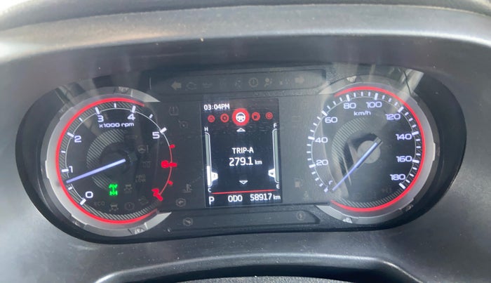2021 Mahindra Thar LX PETROL HT 4WD AT, Petrol, Automatic, 58,909 km, Odometer Image