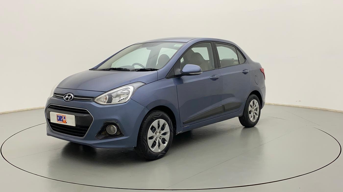 2014 Hyundai Xcent S 1.2, Petrol, Manual, 47,893 km, Left Front Diagonal