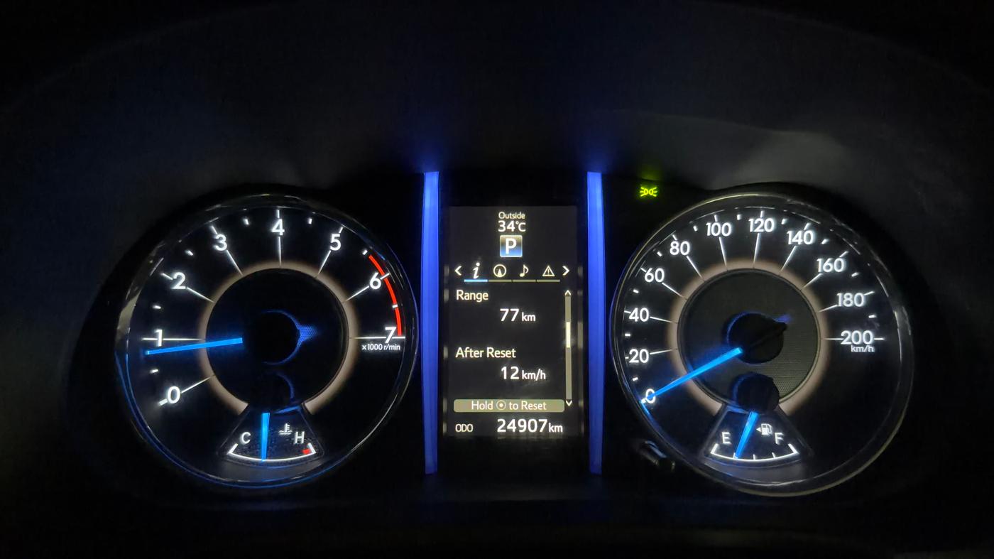 2019 Toyota Fortuner 2.7 4X2 AT, Petrol, Automatic, 24,901 km, Odometer Image