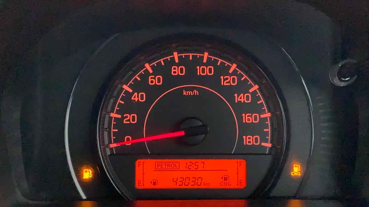 2021 Maruti New Wagon-R LXI CNG (O) 1.0, CNG, Manual, 43,030 km, Odometer Image