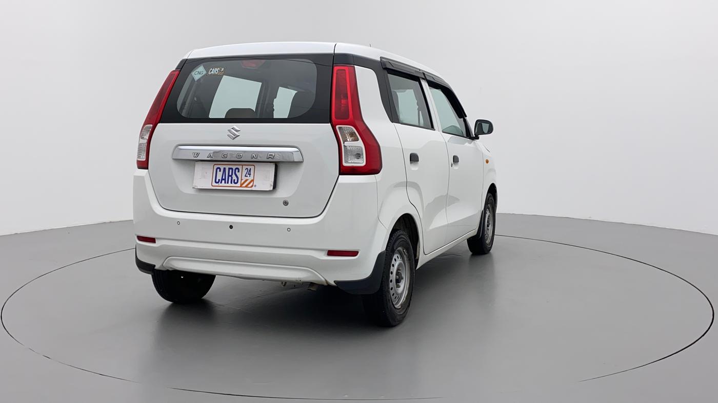 2021 Maruti New Wagon-R LXI CNG (O) 1.0, CNG, Manual, 43,030 km, Right Back Diagonal