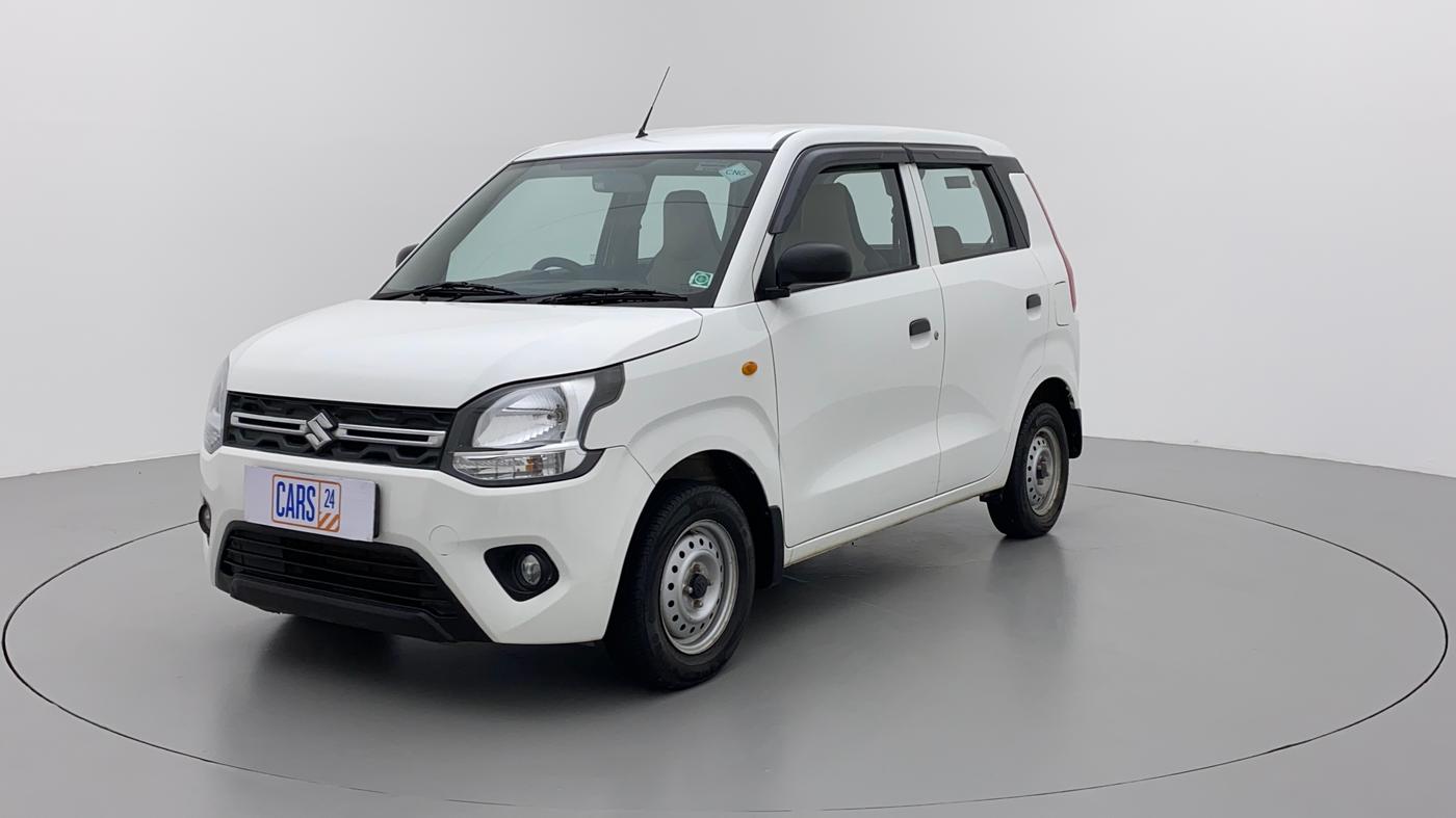 2021 Maruti New Wagon-R LXI CNG (O) 1.0, CNG, Manual, 43,030 km, Left Front Diagonal