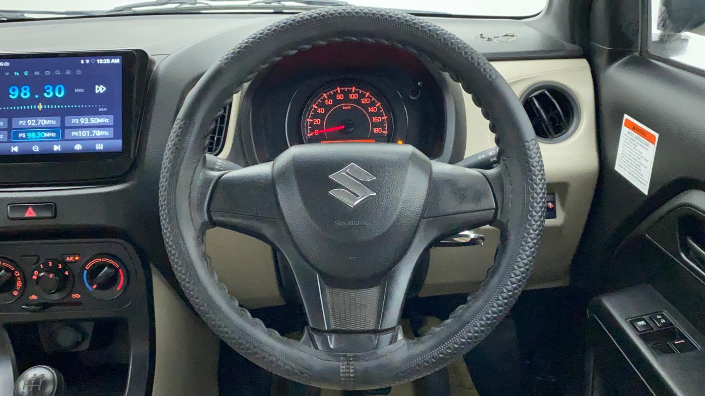 2021 Maruti New Wagon-R LXI CNG (O) 1.0, CNG, Manual, 43,030 km, Steering Wheel Close Up
