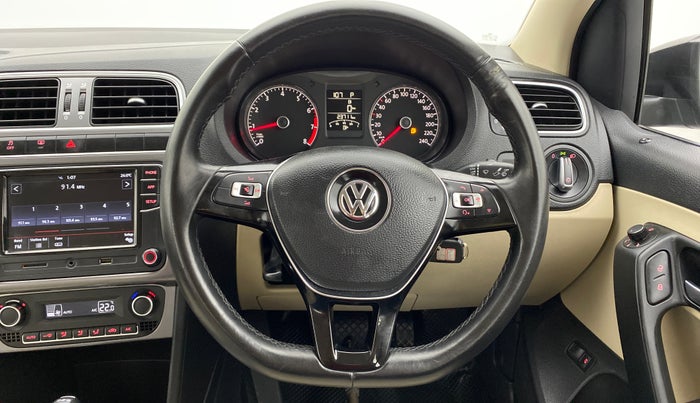 2019 Volkswagen Vento 1.2 TSI HIGHLINE PLUS AT, Petrol, Automatic, 24,046 km, Steering Wheel Close Up