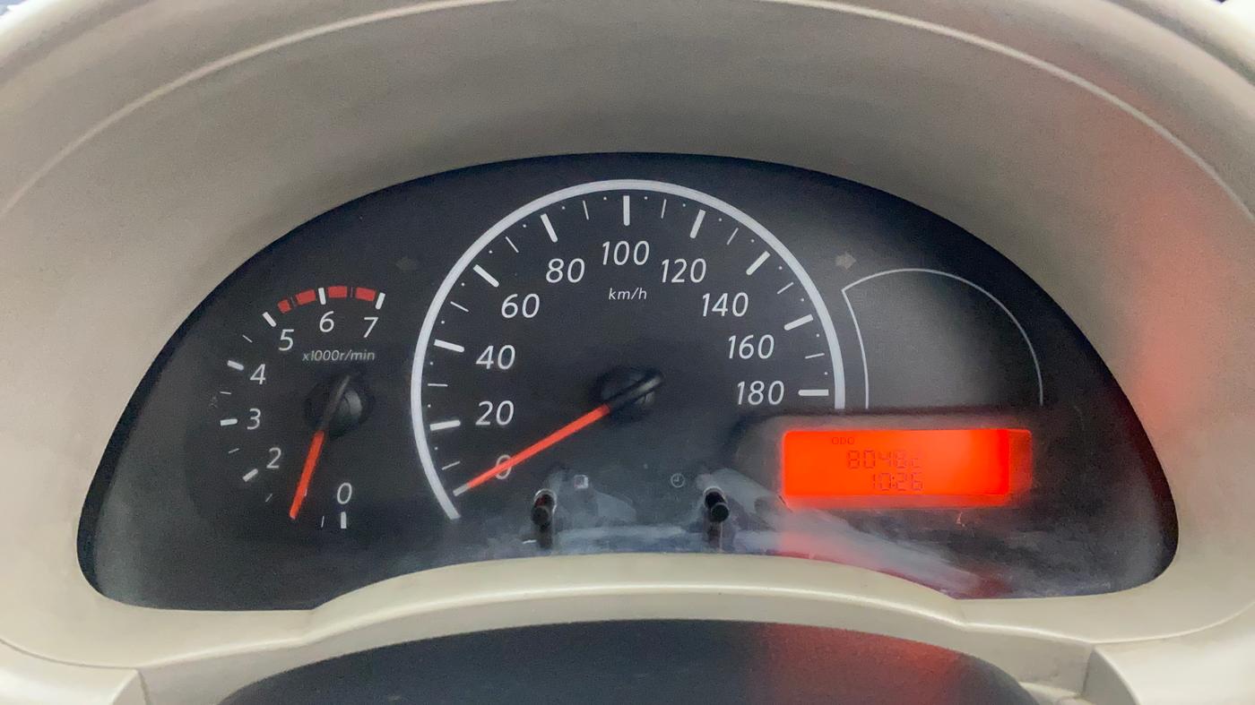 2013 Nissan Micra Active XV, Petrol, Manual, 80,629 km, Odometer Image